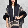 Poncho Polaire Ado | Polaire Studio NOIR / TAILLE UNIQUE