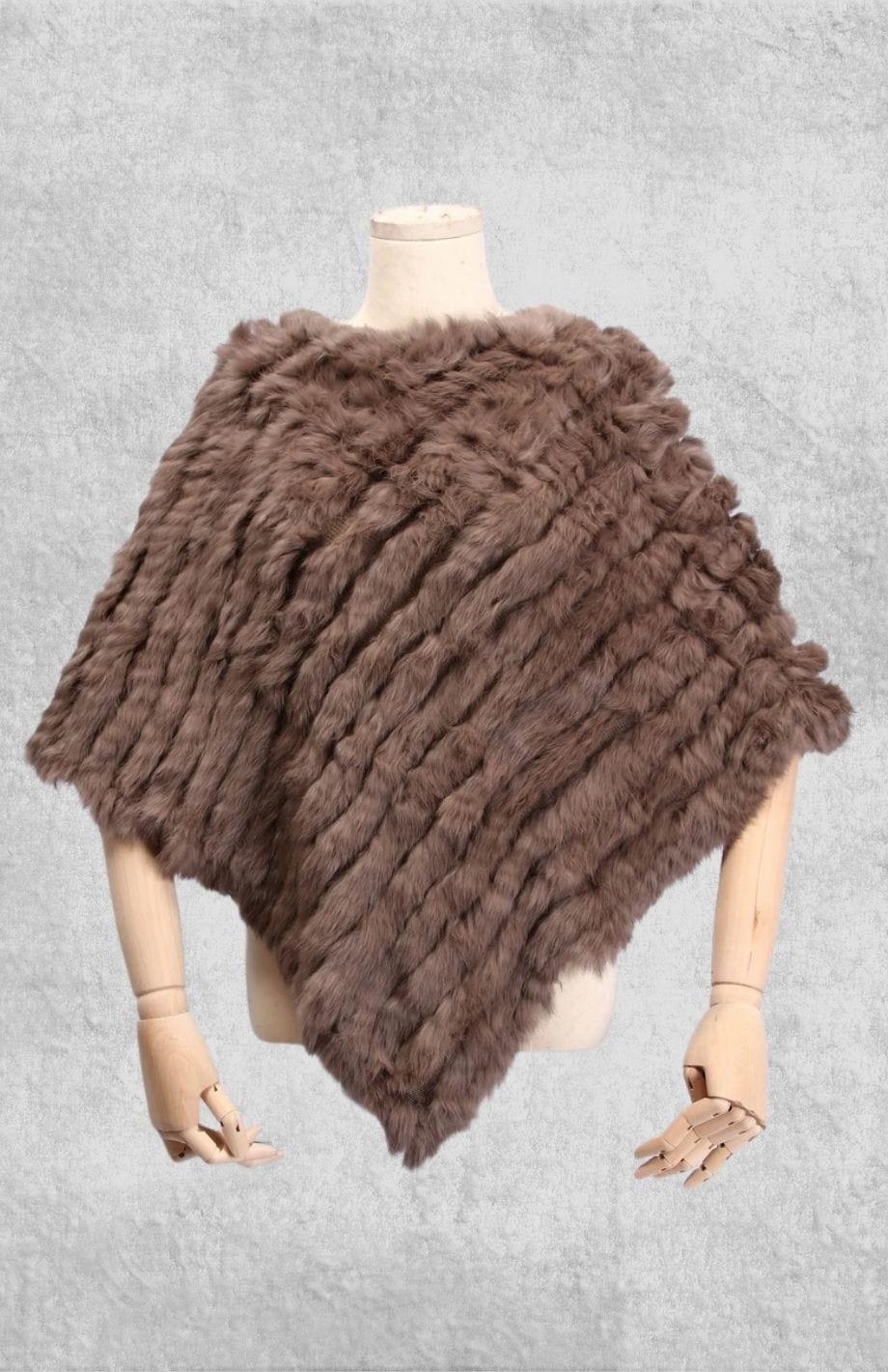 Poncho Polaire D'intérieur Femme | Plaire Studio MARRON / 60X40 CM