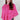 Poncho Polaire D'intérieur Femme | Plaire Studio ROSE / 60X40 CM