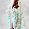 Poncho Polaire D'intérieur | Polaire Studio VERT / TAILLE UNIQUE