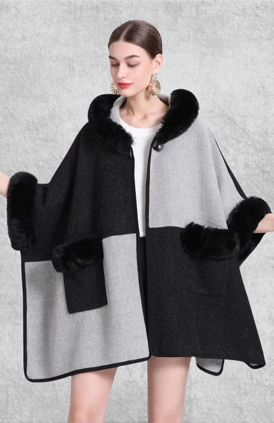 Poncho Polaire Femme | Polaire Studio