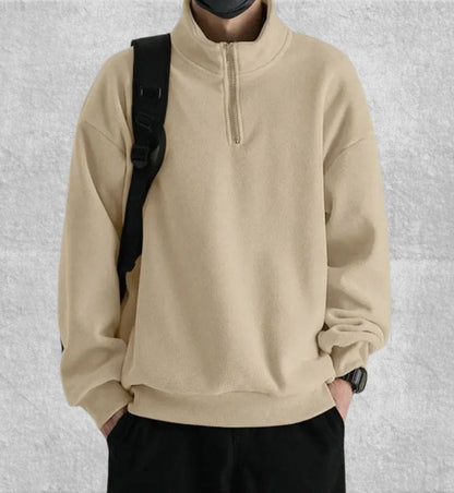 Pull Camionneur Polaire Homme | Polaire Studio BEIGE / M  40-55KG