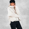 Pull Col Roulé Polaire Femme | Polaire Studio BLANC / M