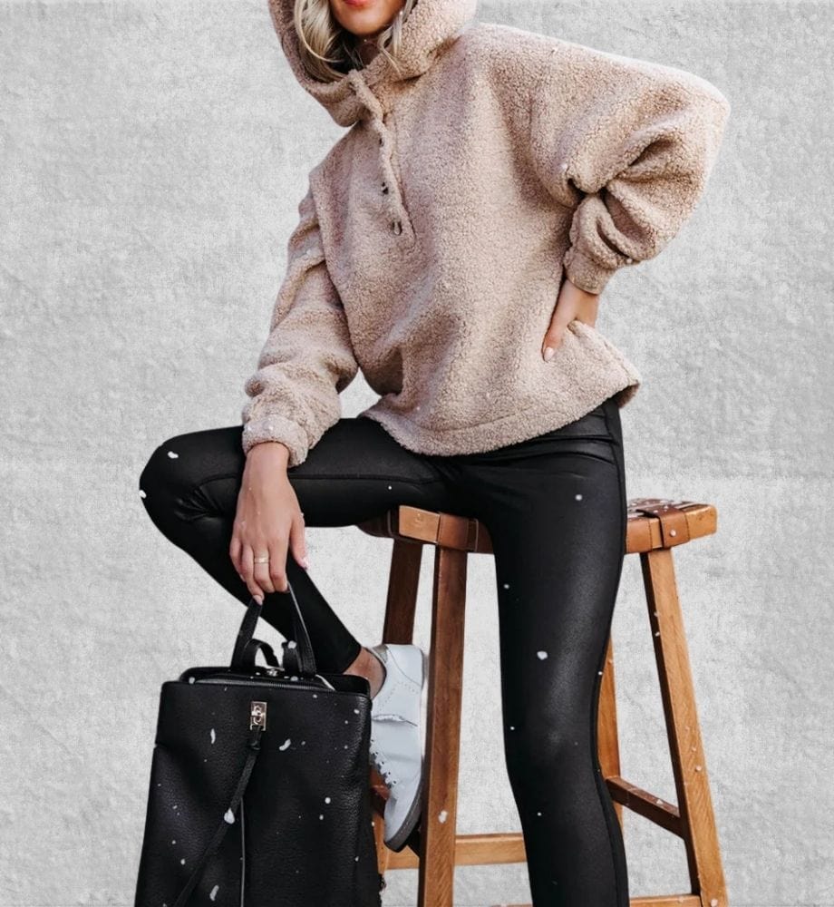 Pull Femme Doublé Polaire | Polaire Studio