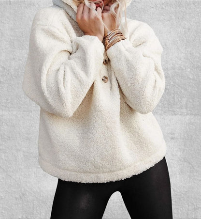 Pull Femme Doublé Polaire | Polaire Studio BLANC / S