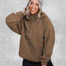 Pull Femme Doublé Polaire | Polaire Studio MARRON / S