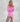 Pull Long Polaire Femme | Polaire Studio ROSE VIF / S