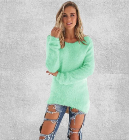 Pull Long Polaire Femme | Polaire Studio VERT / S