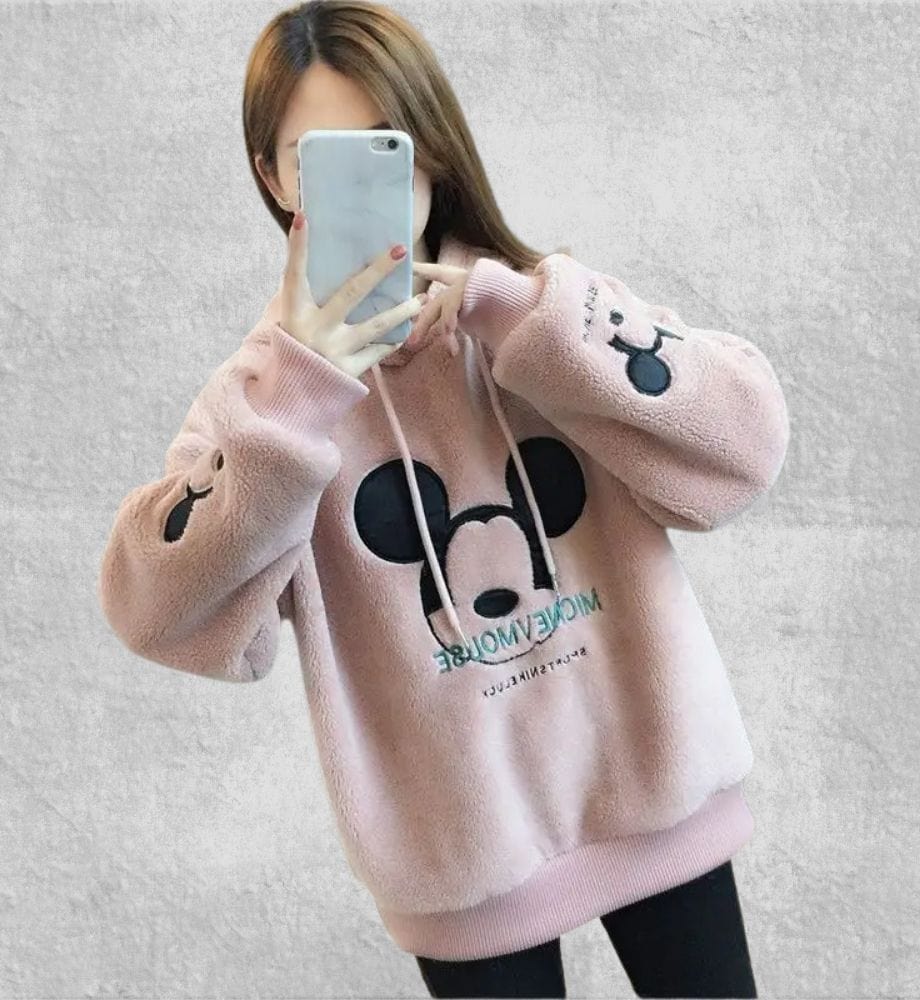 Pull Polaire Disney Femme | Polaire Studio ROSE / XXXL