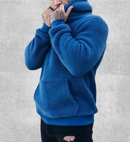 Pull Polaire Homme Très Chaud | Polaire Studio BLEU / S
