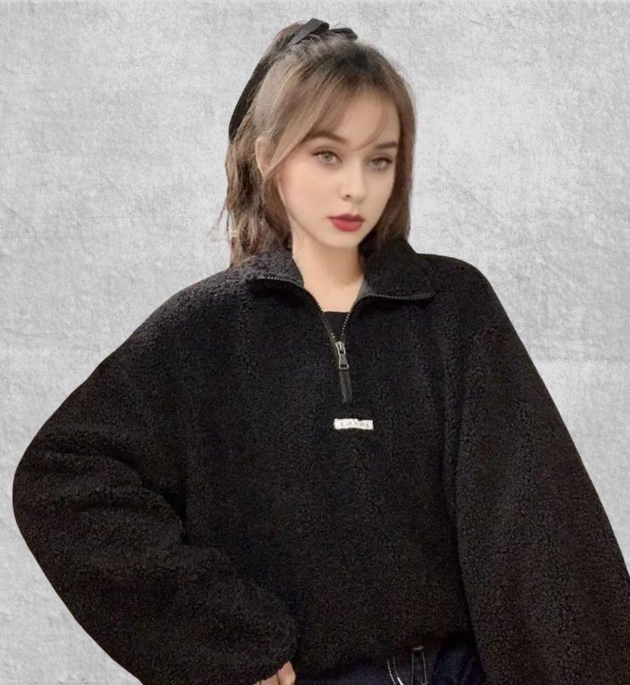 Pull Polaire Zippé Femme | Polaire Studio