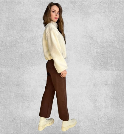 Pull Polaire Zippé Femme | Polaire Studio