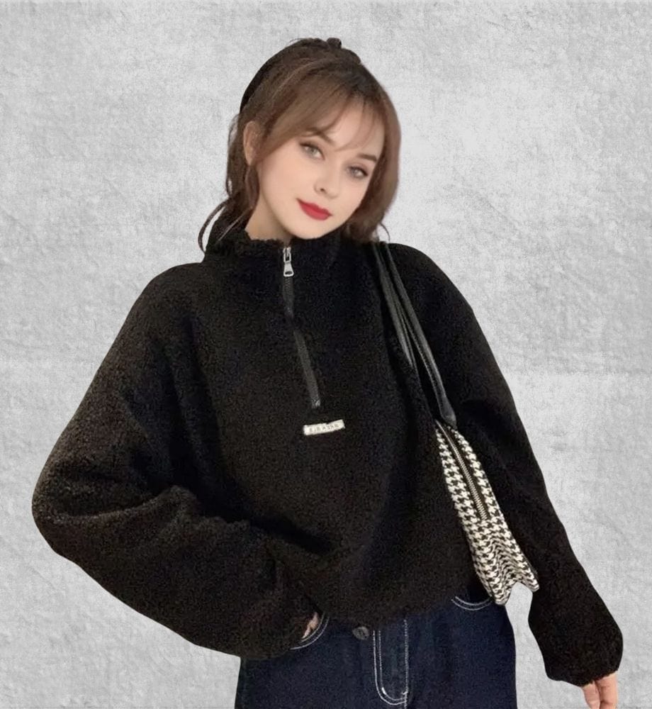 Pull Polaire Zippé Femme | Polaire Studio