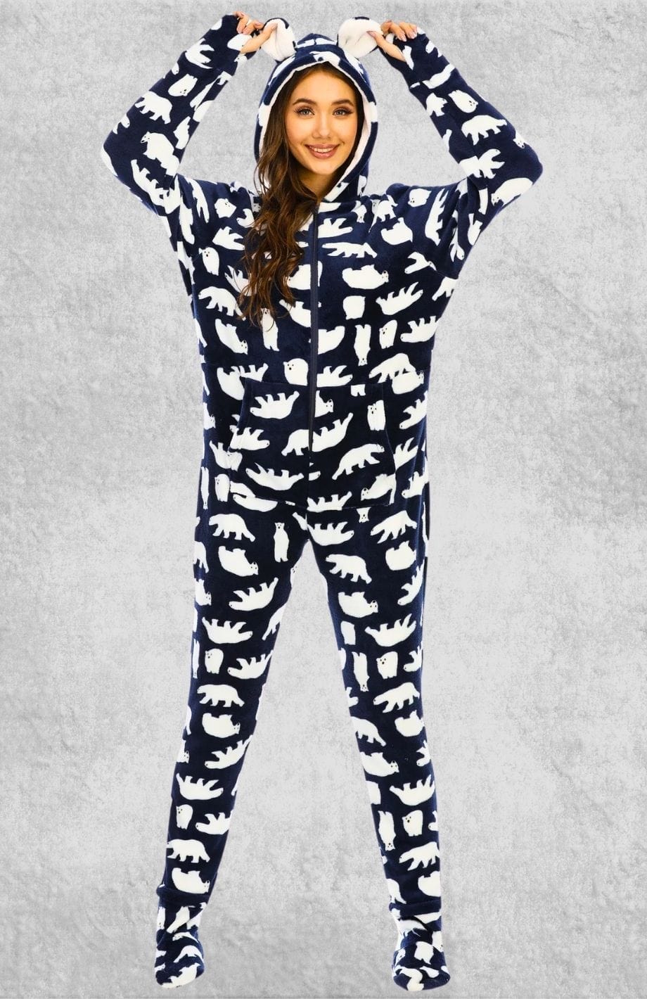 Pyjama Femme En Peluche | Polaire Studio