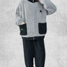 Pyjama Homme Pilou Polaire | Polaire Studio GRIS FONCÉ / L 50-60kg