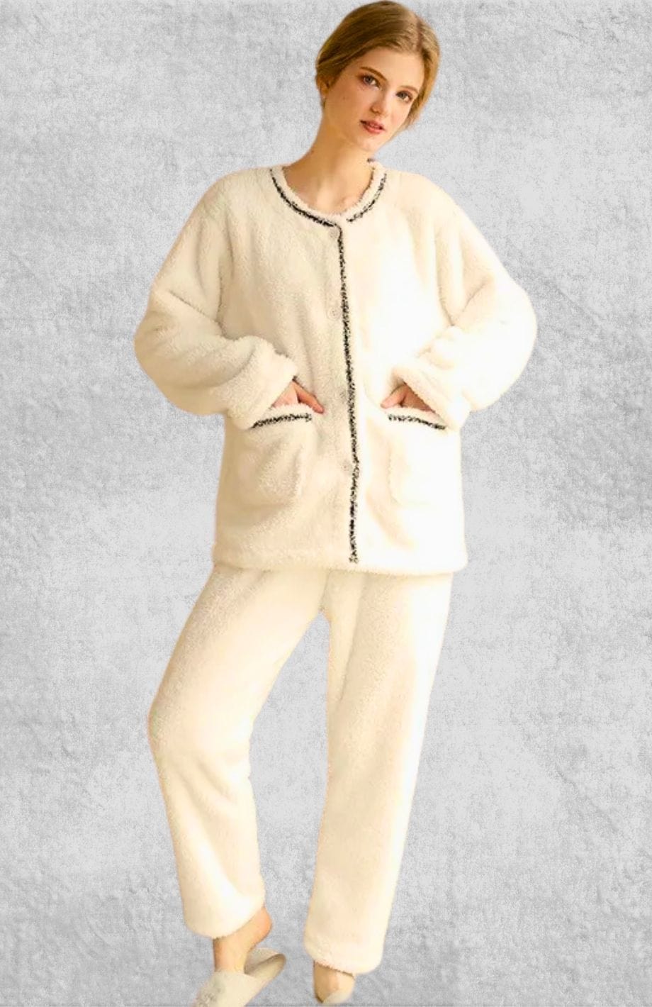 Pyjama Polaire Blanc | Polaire Studio BLANC / M