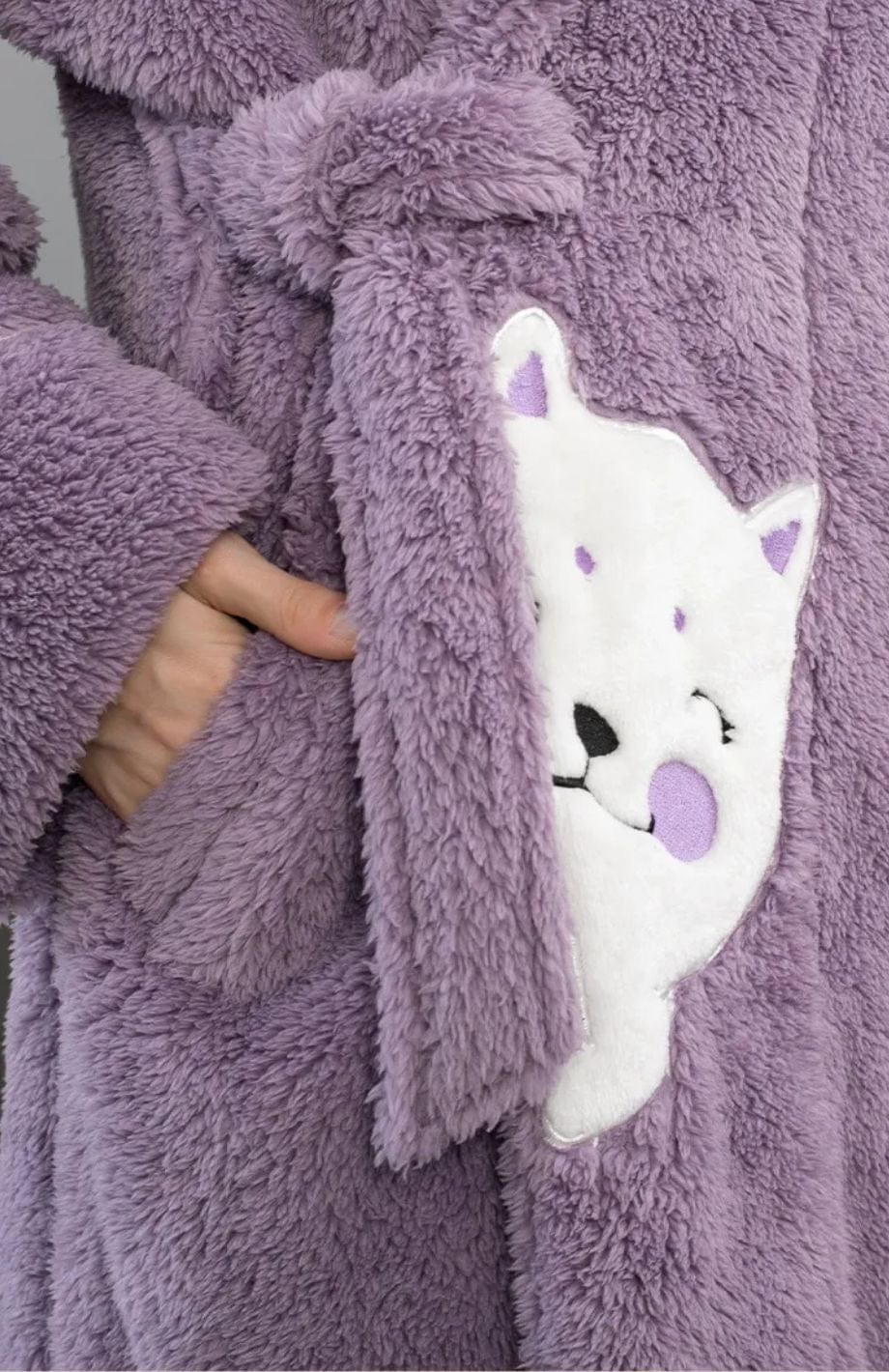 Robe De Chambre Courte Femme Polaire | POLAIRE studio®