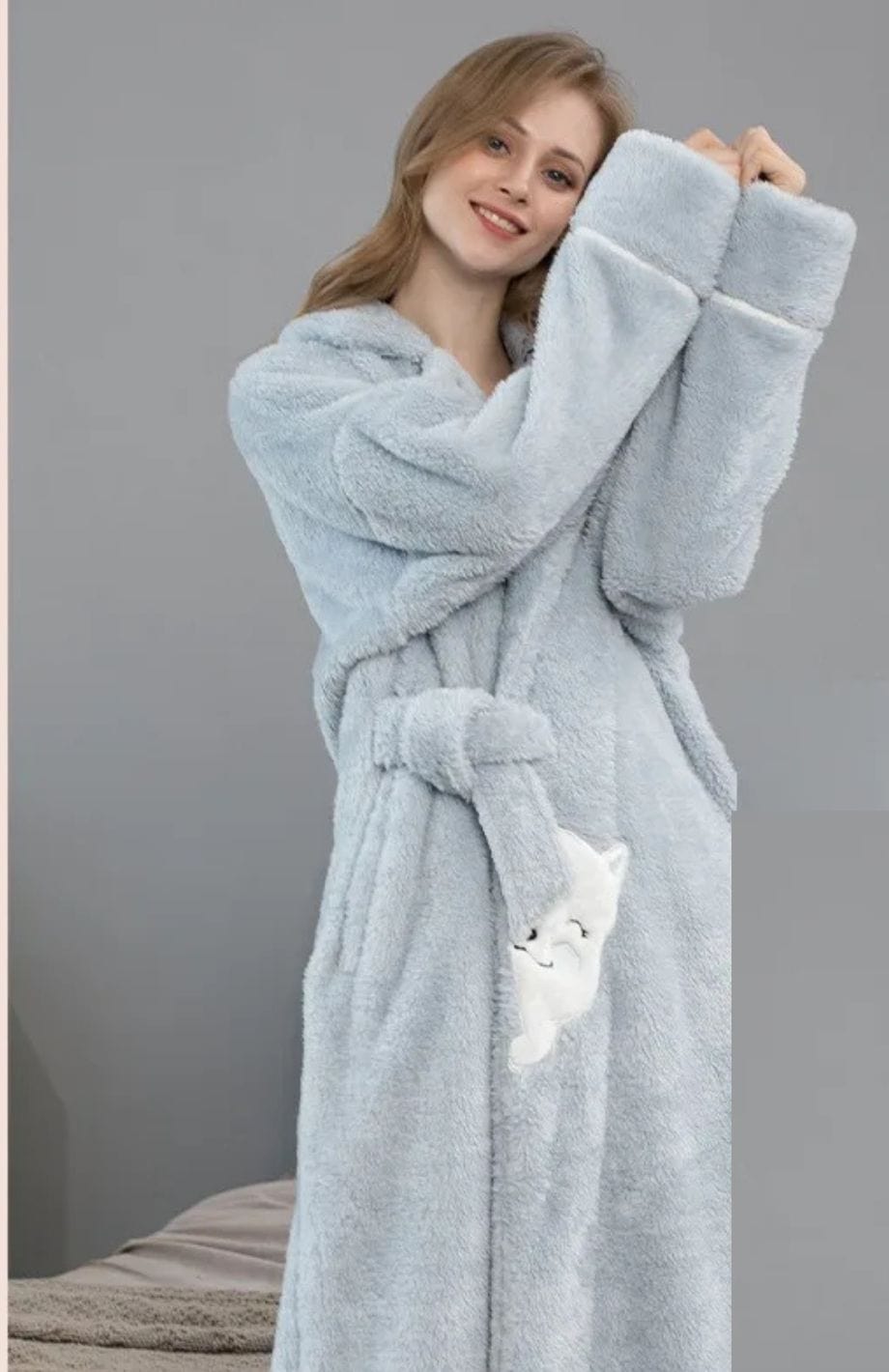 Robe De Chambre Courte Femme Polaire | POLAIRE studio®