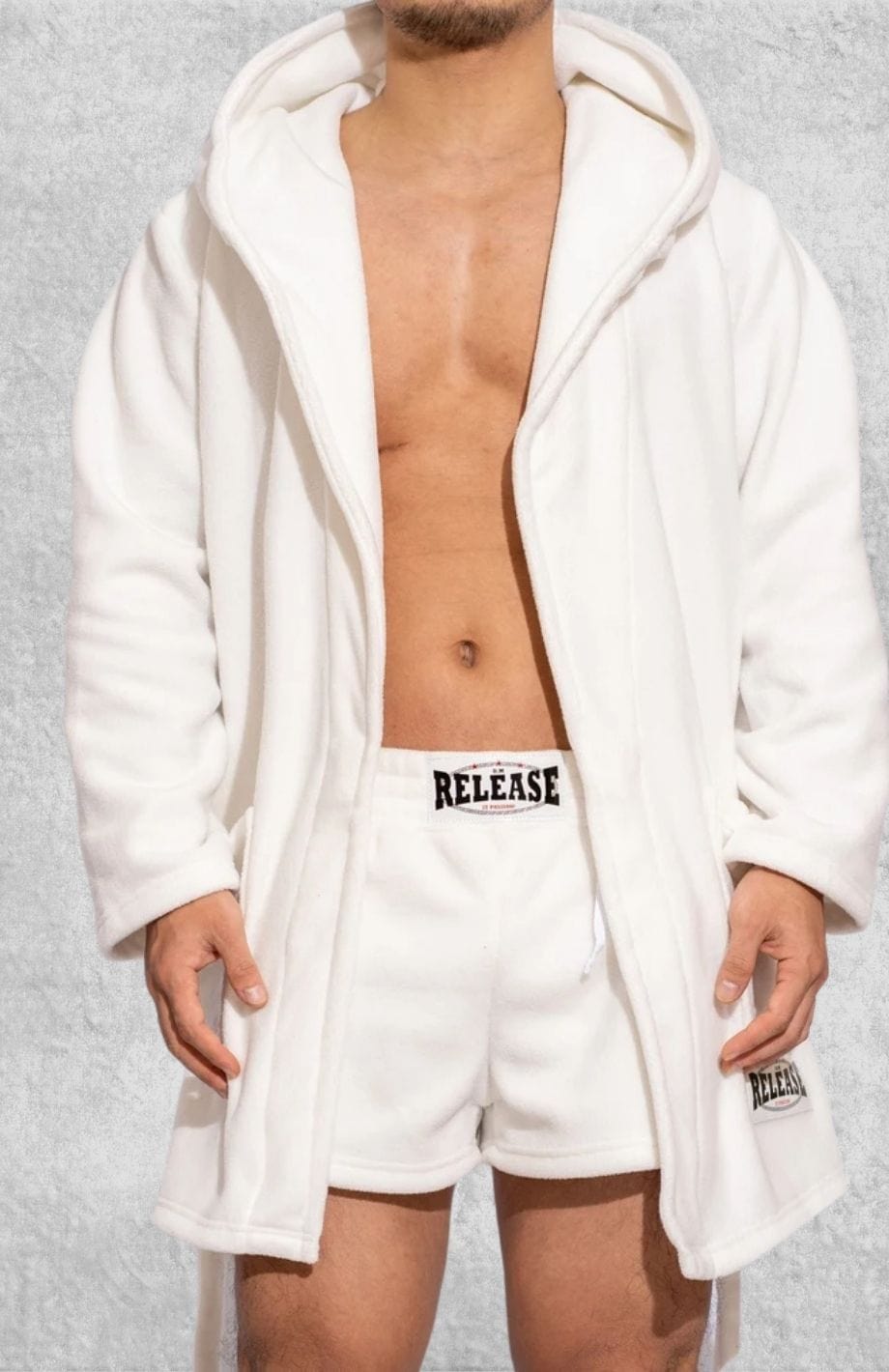 Robe De Chambre Courte Homme Polaire | Polaire Studio