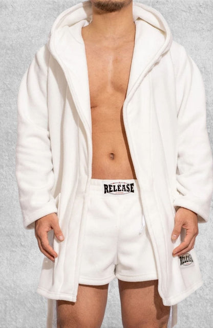 Robe De Chambre Courte Homme Polaire | Polaire Studio