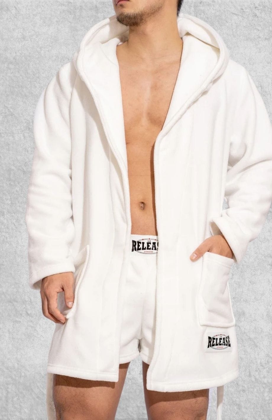 Robe De Chambre Courte Homme Polaire | Polaire Studio