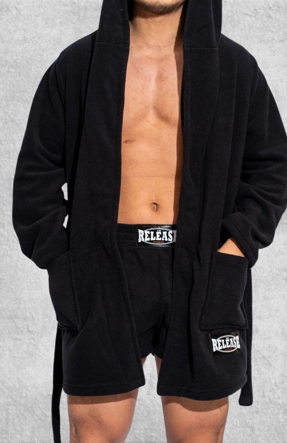 Robe De Chambre Courte Homme Polaire | Polaire Studio