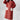 Robe De Chambre Femme Luxe Polaire | Polaire Studio ROUGE / M