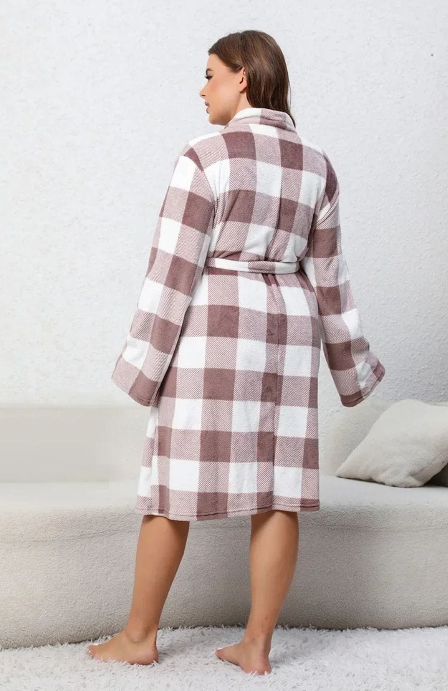 Robe De Chambre Femme Polaire Grande Taille | POLAIRE studio®