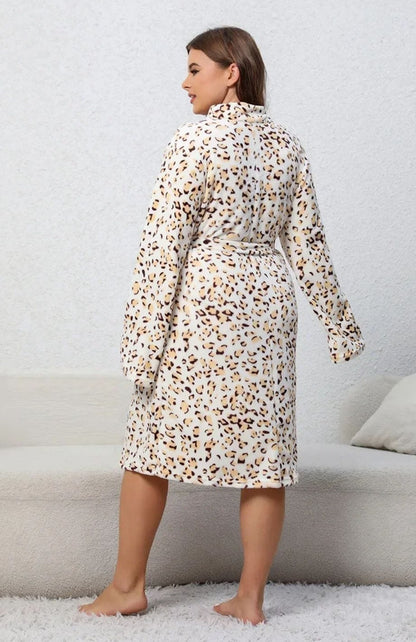 Robe De Chambre Femme Polaire Grande Taille | POLAIRE studio®