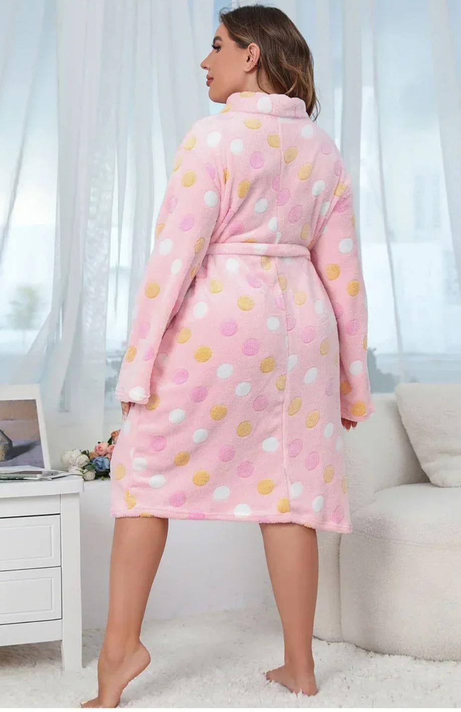 Robe De Chambre Femme Polaire Grande Taille | POLAIRE studio®