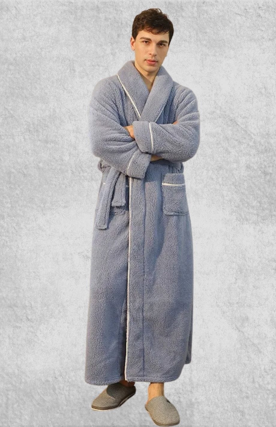 Robe De Chambre Homme En Laine Polaire | Polaire Studio GRIS / M(40-65kg)