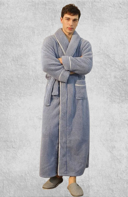 Robe De Chambre Homme En Laine Polaire | Polaire Studio GRIS / M(40-65kg)