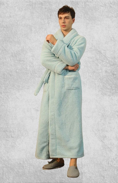 Robe De Chambre Homme En Laine Polaire | Polaire Studio VERT CLAIR / M(40-65kg)