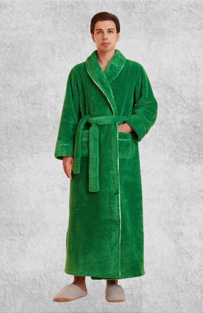Robe De Chambre Homme En Laine Polaire | Polaire Studio VERT / M(40-65kg)