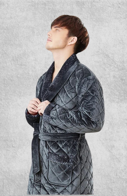 Robe De Chambre Homme Polaire | Polaire Studio