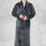 Robe De Chambre Homme Polaire | Polaire Studio GRIS FONCÉ / M