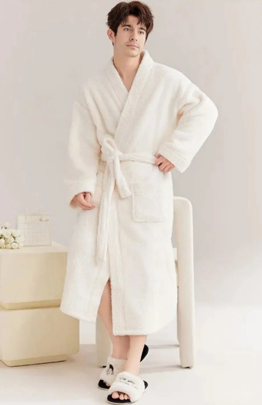 Robe De Chambre Longue Polaire | POLAIRE studio®