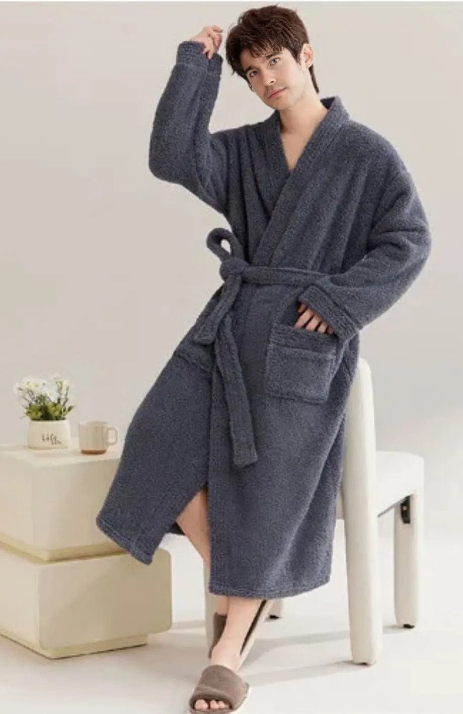 Robe De Chambre Longue Polaire | POLAIRE studio®