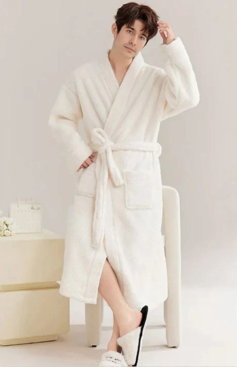 Robe De Chambre Longue Polaire | POLAIRE studio®