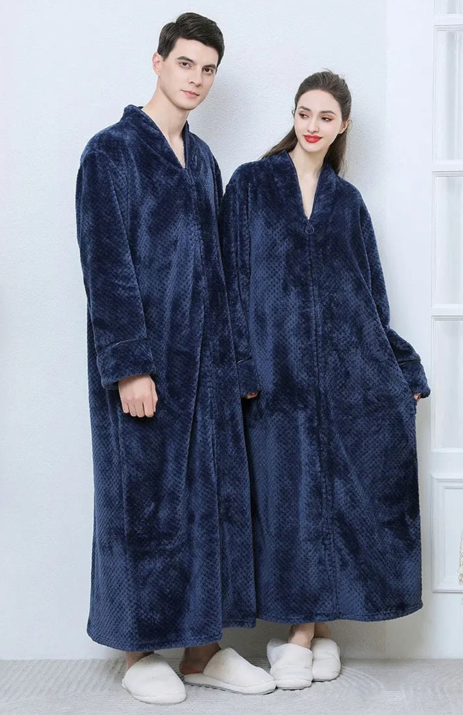 Robe De Chambre Polaire Avec Fermeture Éclair | POLAIRE studio®