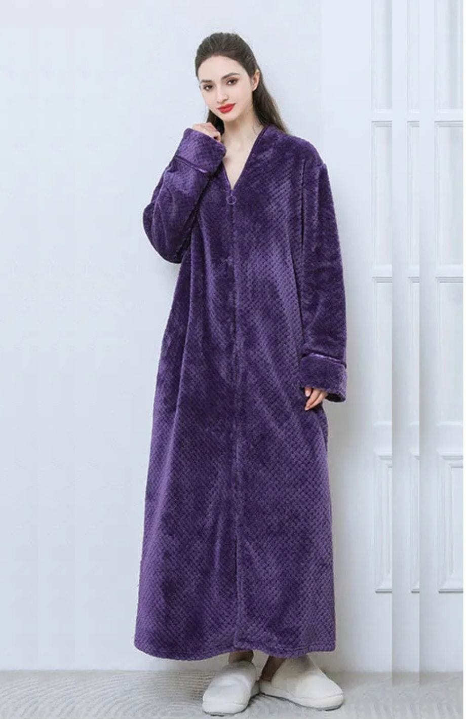 Robe De Chambre Polaire Avec Fermeture Éclair | POLAIRE studio®