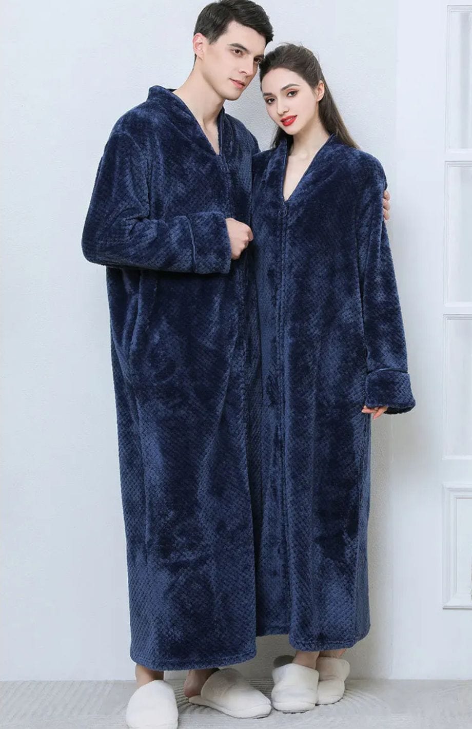 Robe De Chambre Polaire Avec Fermeture Éclair | POLAIRE studio®