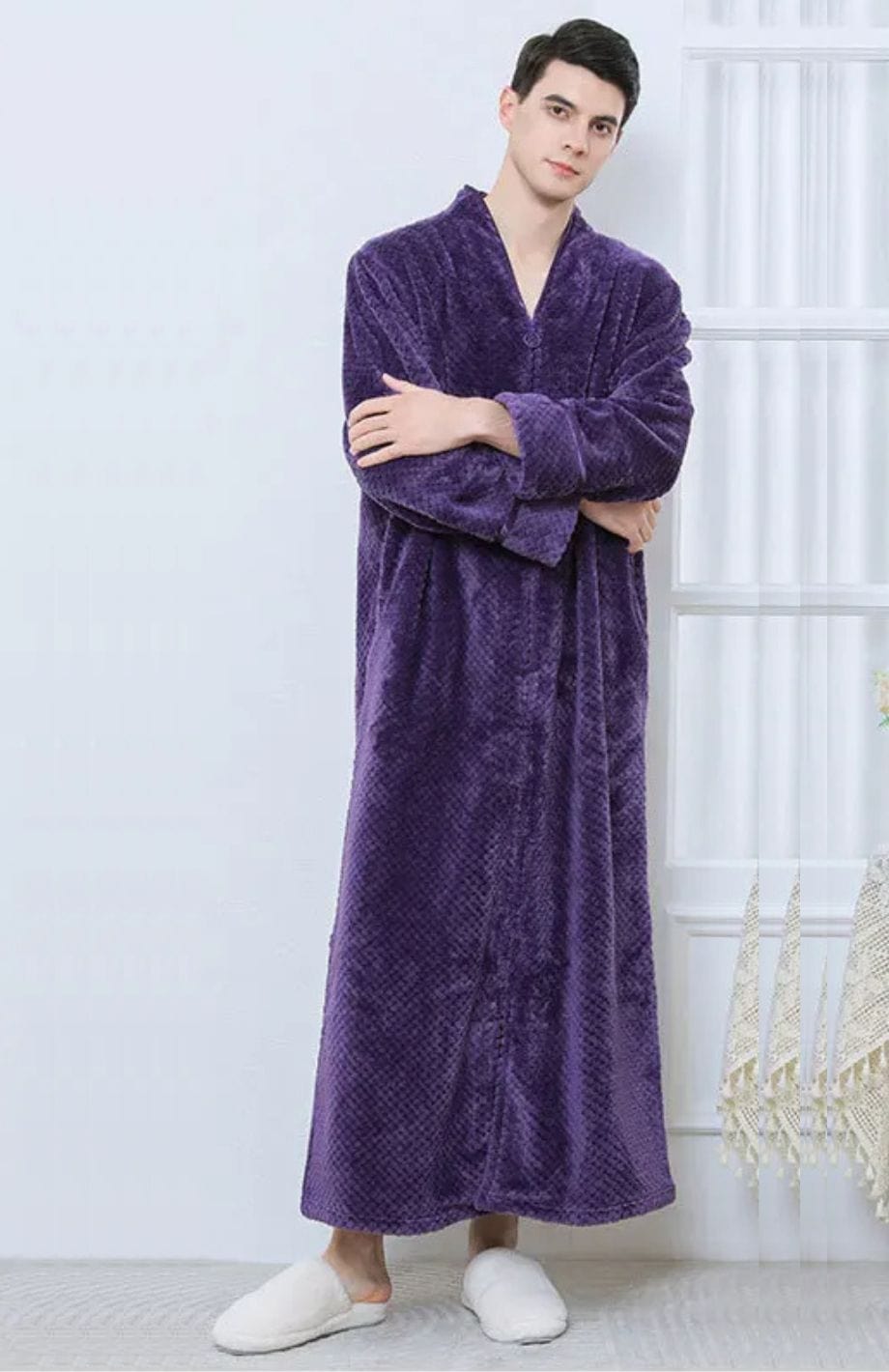 Robe De Chambre Polaire Avec Fermeture Éclair | POLAIRE studio®