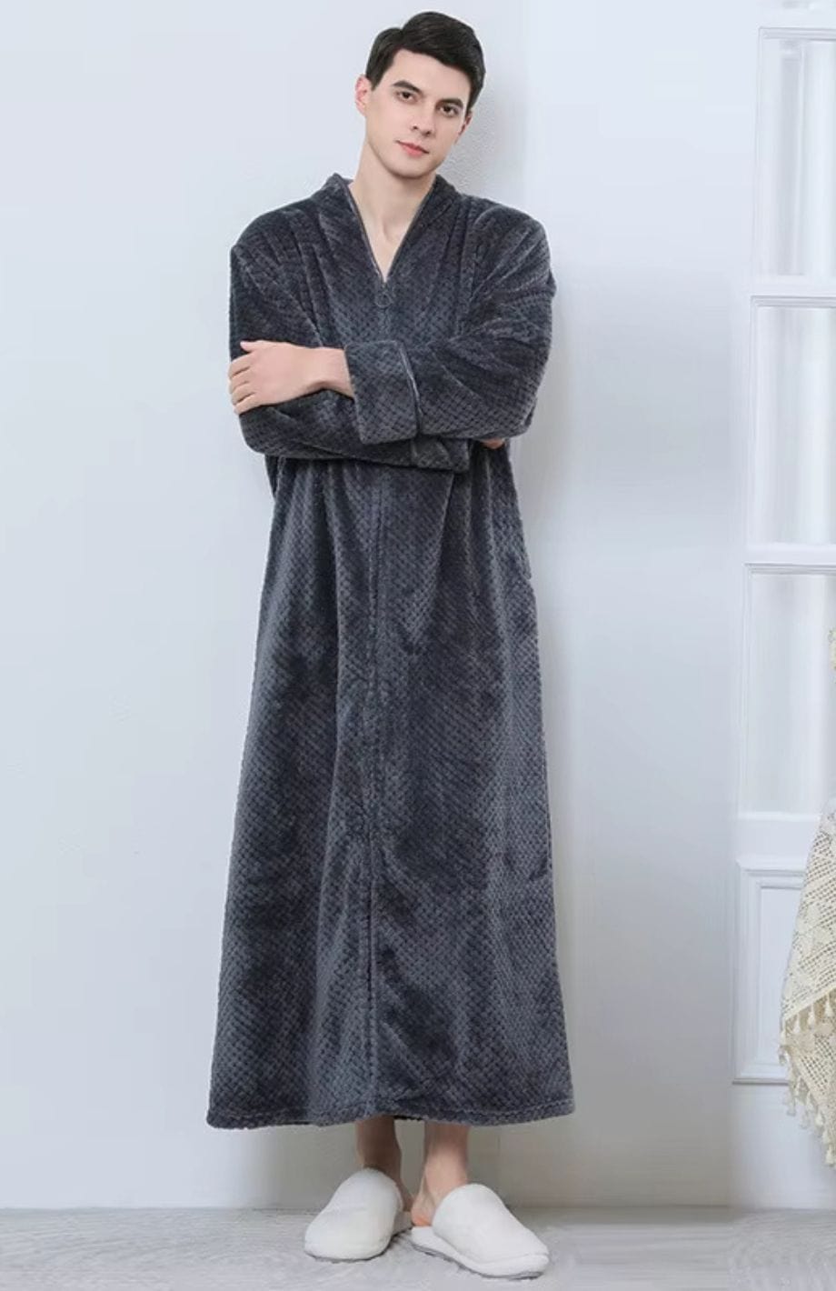 Robe De Chambre Polaire Avec Fermeture Éclair | POLAIRE studio®