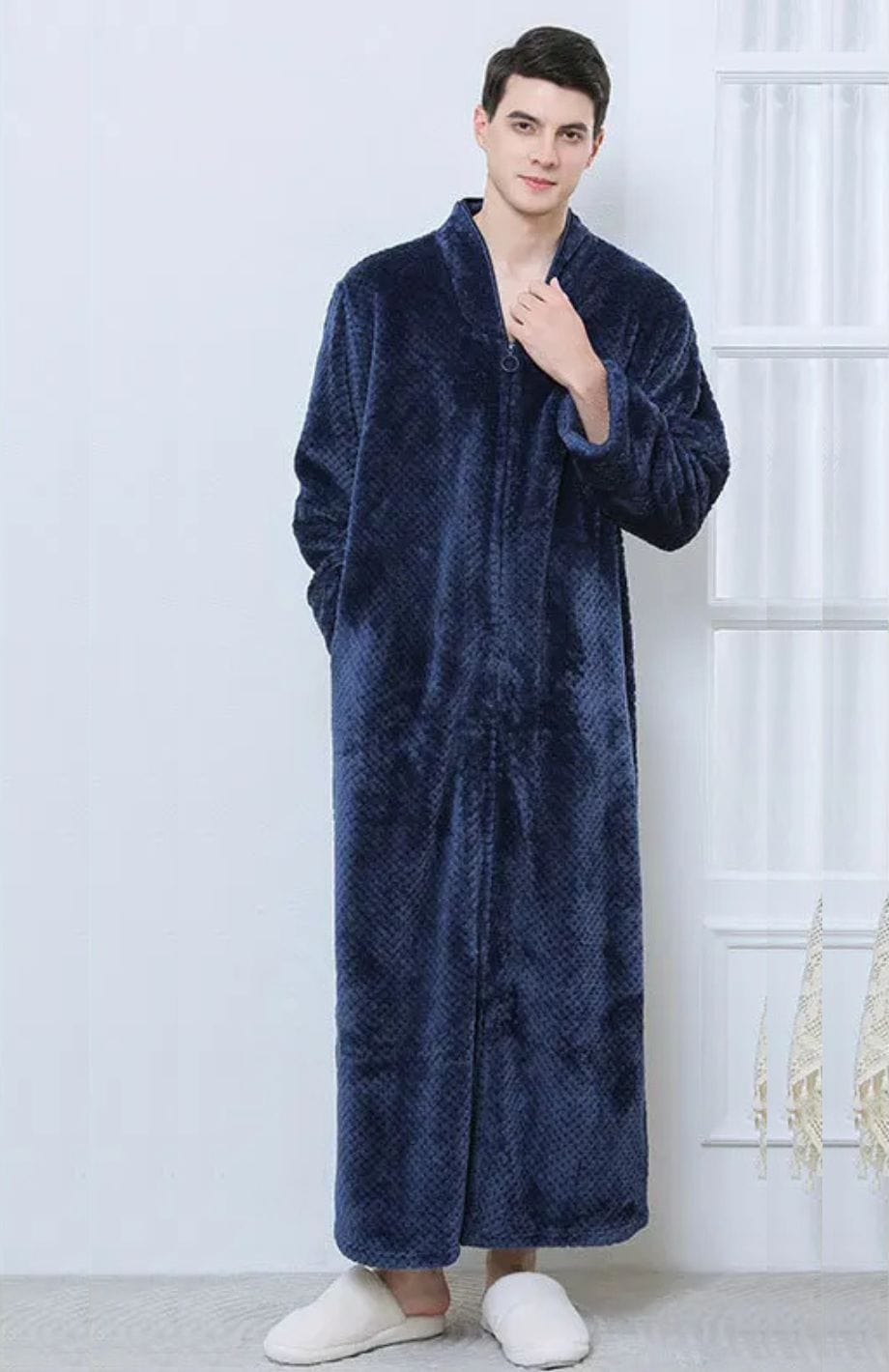Robe De Chambre Polaire Avec Fermeture Éclair | POLAIRE studio®
