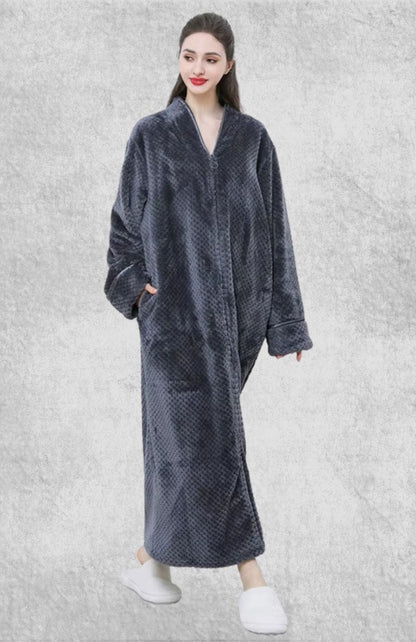 Robe De Chambre Polaire Avec Fermeture Éclair | POLAIRE studio®