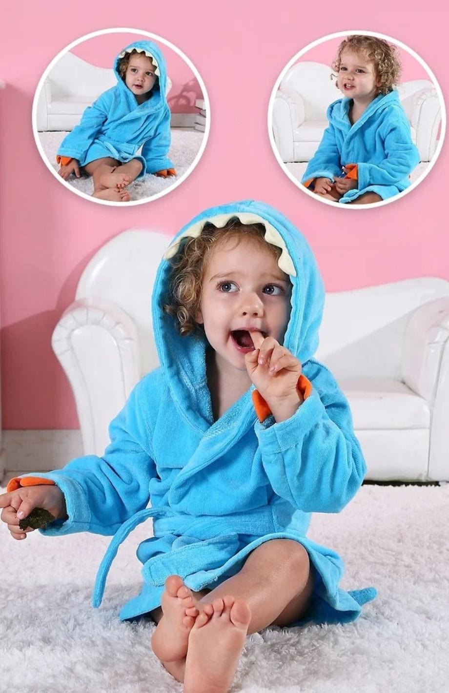 Robe De Chambre Polaire Bébé Fille | POLAIRE studio®