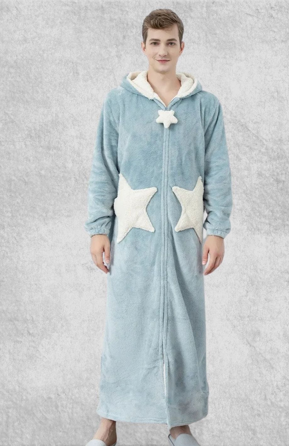 Robe De Chambre Polaire Couple | Polaire Studio