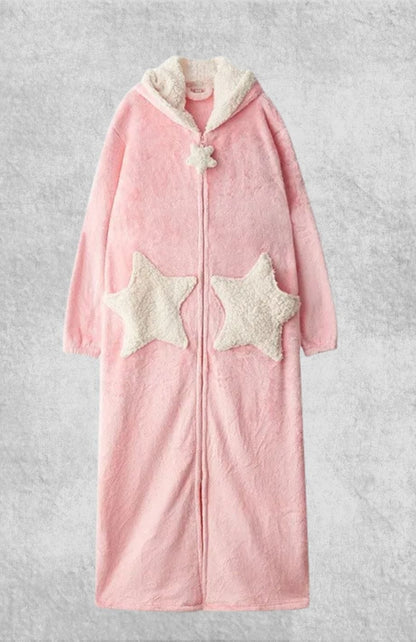 Robe De Chambre Polaire Couple | Polaire Studio