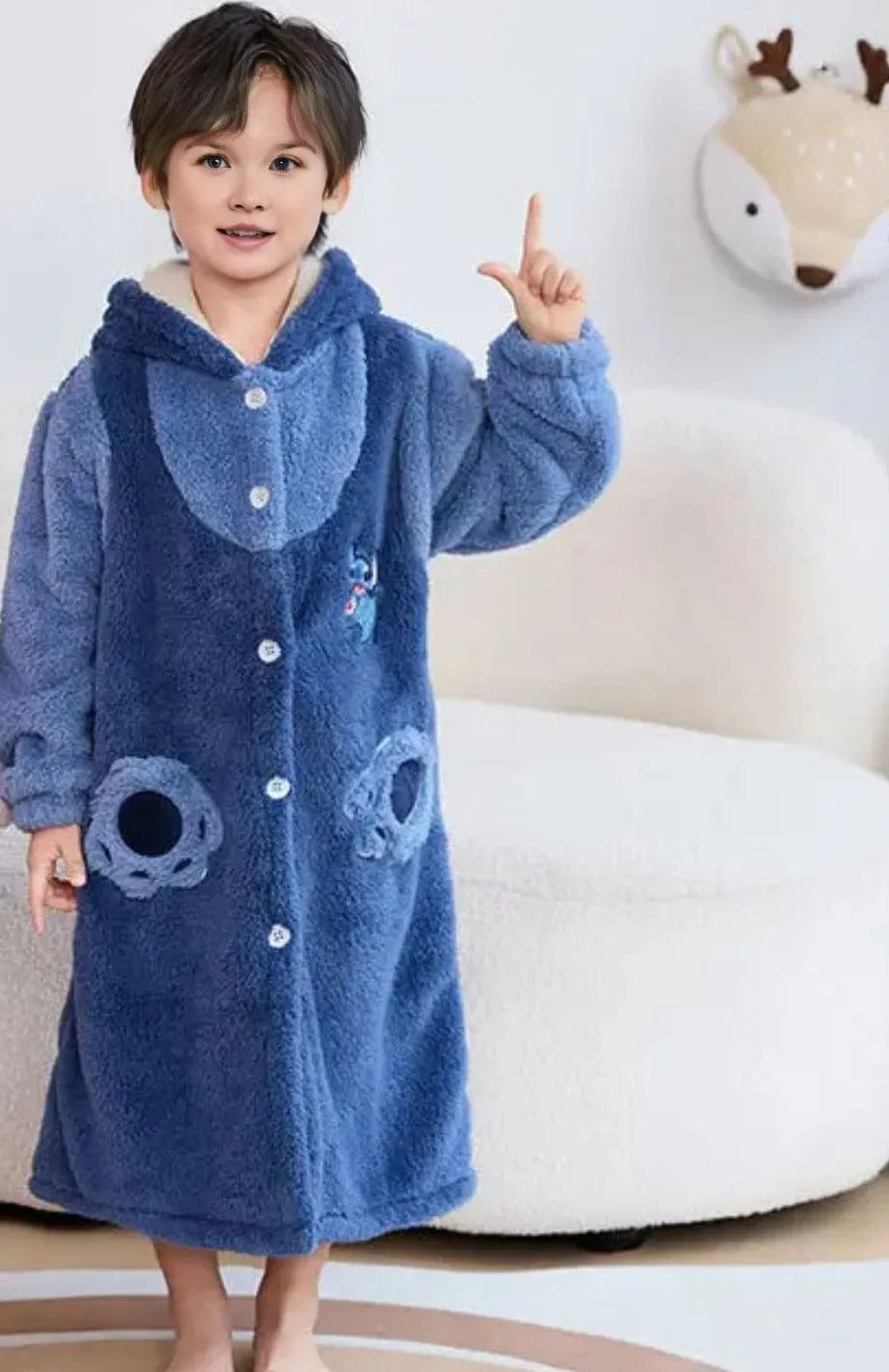 Robe De Chambre Polaire Enfant | POLAIRE studio®